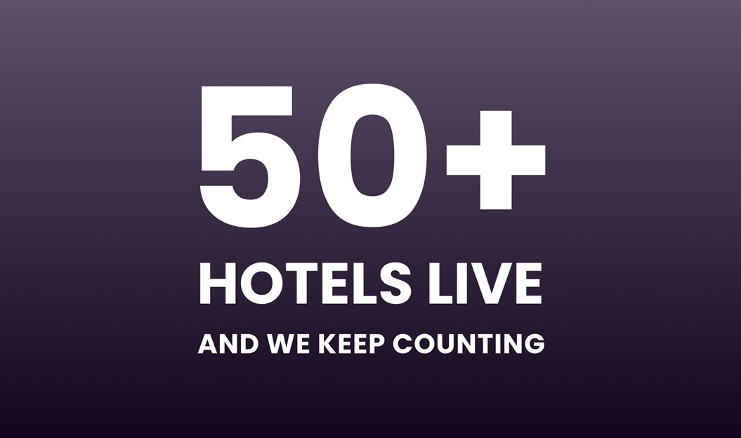 50 Hotels Live with AeroGuest