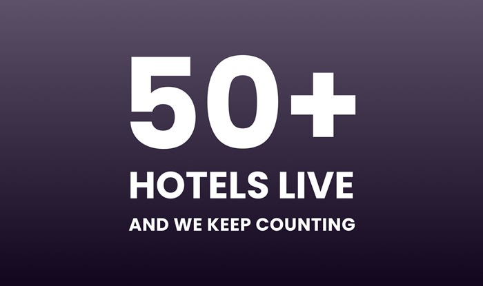 50 Hotels Live with AeroGuest